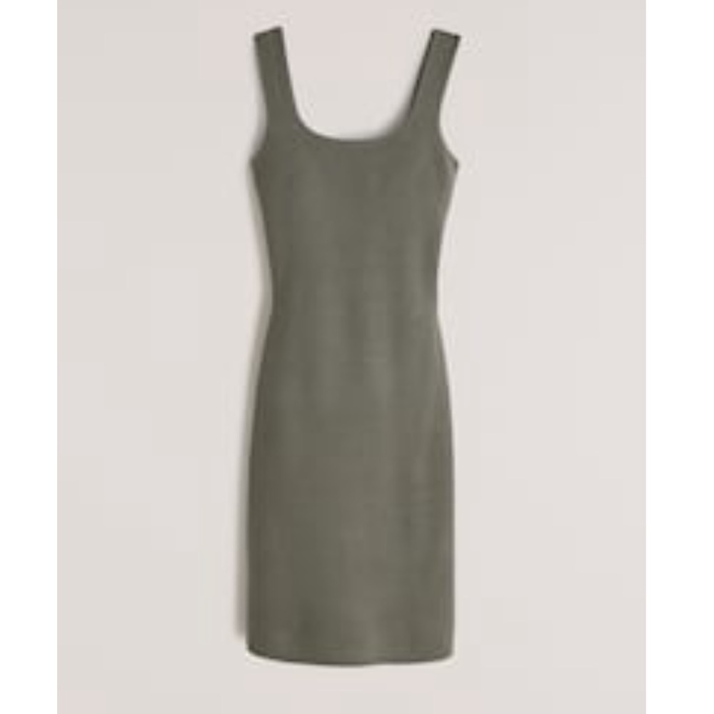 90s ribbed mini dress